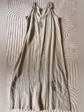 Soft Linen Tank Dress
